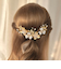 【当商品送料無料】Rora ヘアクリップ キッズ 3個セット 通販 ローレン 花冠 髪飾り 髪留め 花 フラワー ゴールド 女の子 子供 子ども