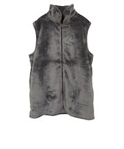 【当商品送料無料】グロリア ジップアップベスト 通販 ジップアップ ベスト ルームベスト ルームウェア 部屋着 着る毛布 ふわふわ フワフワ 暖かい