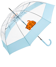 【当商品送料無料】because ビニール傘 ビコーズ B-552325 通販 長傘 ジャンプ傘 傘 雨傘 かさ カサ ビニール ジャンプ 58cm