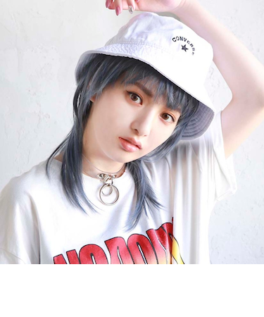 【当商品送料無料】プリシラ prisila オールウィッグ ショート A-105 通販 ネオショートウルフ グラデーションカラーウィッグ