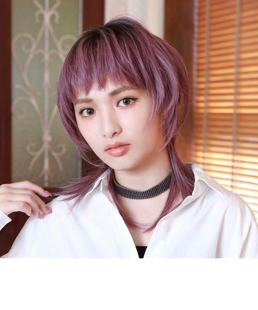 【当商品送料無料】プリシラ prisila オールウィッグ ショート A-105 通販 ネオショートウルフ グラデーションカラーウィッグ