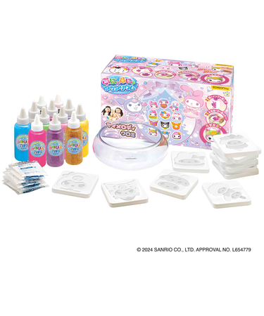 【当商品送料無料】ぷにょぷにょアクアリウム サンリオ KJT120428 通販 おもちゃ オモチャ 玩具 知育玩具 工作 知育 化学反応 化学 液体