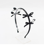 【当商品送料無料】Rora カチューシャ キッズ 通販 エガル リボンカチューシャ ヘッドドレス 髪飾り ヘアバンド リボン 小さい 細め 細い