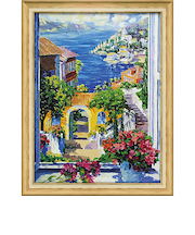 【当商品送料無料】アートフレーム 通販 日本 壁掛けアート 絵画 壁飾り W54x H69cm アートポスター 風景画 おしゃれ かわいい 玄関
