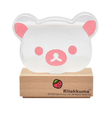 【当商品送料無料】リラックマ ガラスフロート温度計 通販 ストームグラス ガリレオ温度計 温度計 インテリア温度計 サイエンス 科学 化学変化