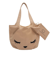 【当商品送料無料】トートバッグ 猫 通販 トートバック 肩掛けバッグ 肩掛けカバン レディース ポーチ付き ナイロン 猫カバン ネコバック