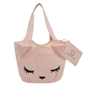 【当商品送料無料】トートバッグ 猫 通販 トートバック 肩掛けバッグ 肩掛けカバン レディース ポーチ付き ナイロン 猫カバン ネコバック