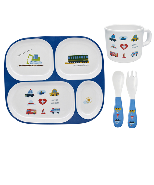 【当商品送料無料】食器 ギフトセット ベビー メラミン 通販 食器ギフトセット 食器セット ワンプレート カップ お皿 皿 ナイフ フォーク