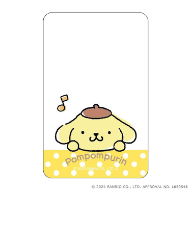 【当商品送料無料】サンリオ ポムポムプリン グッズ 通販 POMPOMPURIN クリアカード まじかる百貨店クリアカード