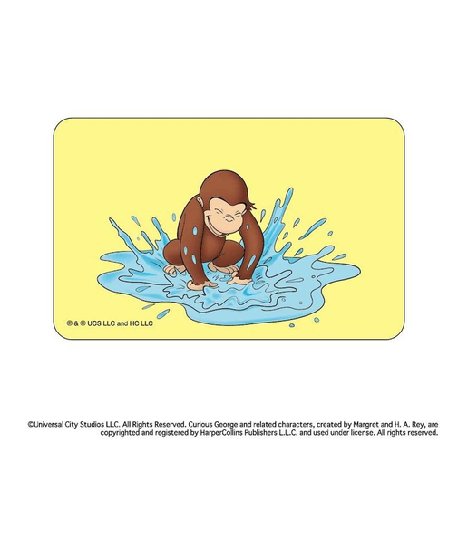 【当商品送料無料】おさるのジョージ グッズ 通販 Curious George ステッカー まじかる百貨店ステッカー 4947864052775