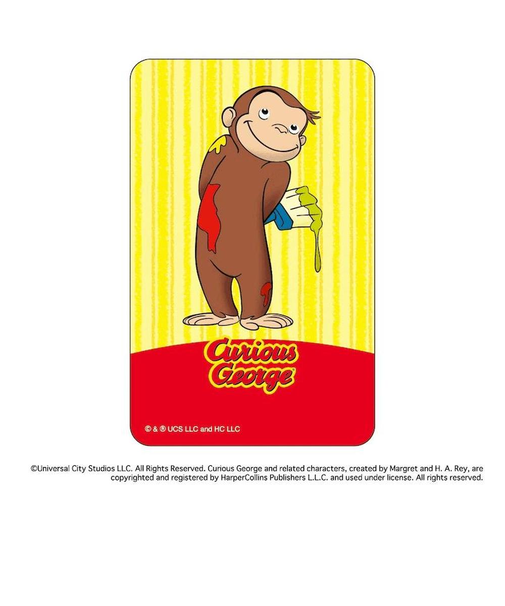 【当商品送料無料】おさるのジョージ グッズ 通販 Curious George ステッカー まじかる百貨店ステッカー 4947864052782