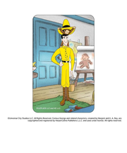 【当商品送料無料】おさるのジョージ グッズ 通販 Curious George ステッカー まじかる百貨店ステッカー 4947864052751