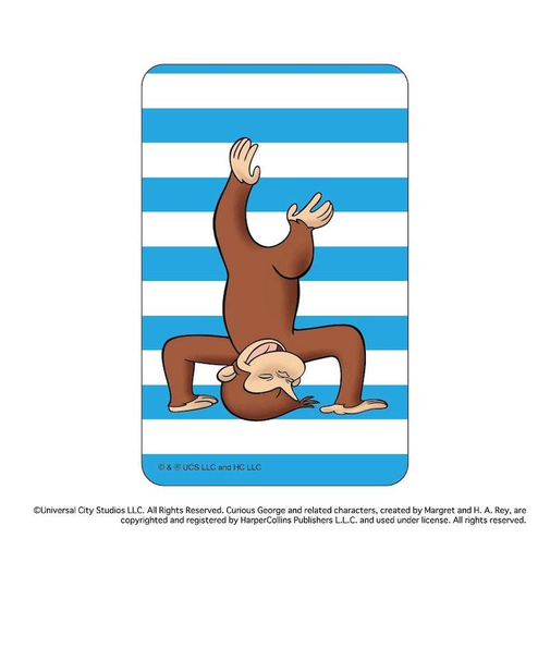 【当商品送料無料】おさるのジョージ グッズ 通販 Curious George ステッカー まじかる百貨店ステッカー 4947864052768