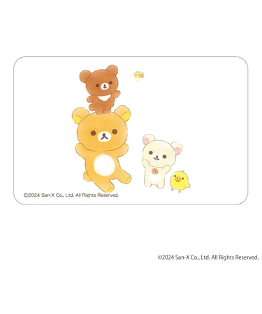 【当商品送料無料】リラックマ グッズ 通販 Rilakkuma クリアカード まじかる百貨店クリアカード 4947864051877 リラックマ05