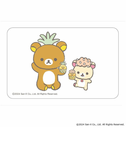 【当商品送料無料】リラックマ グッズ 通販 Rilakkuma クリアカード まじかる百貨店クリアカード 4947864051860 リラックマ04
