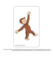 【当商品送料無料】おさるのジョージ グッズ 通販 Curious George クリアカード まじかる百貨店クリアカード 4947864052911