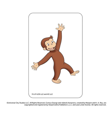 【当商品送料無料】おさるのジョージ グッズ 通販 Curious George クリアカード まじかる百貨店クリアカード 4947864052911