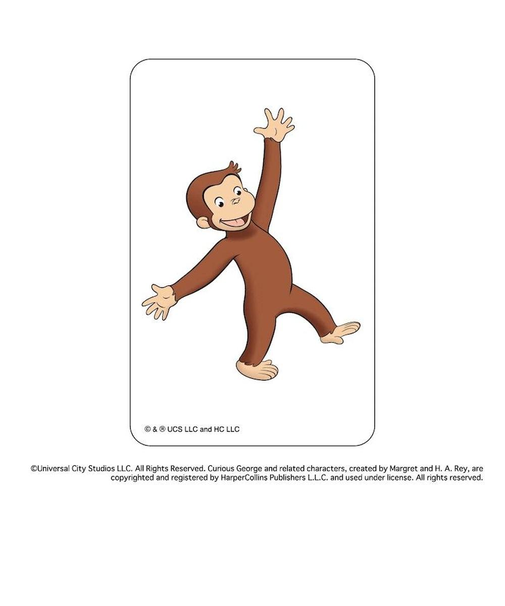 【当商品送料無料】おさるのジョージ グッズ 通販 Curious George クリアカード まじかる百貨店クリアカード 4947864052911