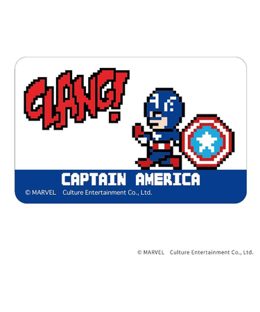 【当商品送料無料】MARVEL マーベル グッズ 通販 キャプテンアメリカ クリアカード まじかる百貨店クリアカード 4947864050719