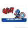 【当商品送料無料】MARVEL マーベル グッズ 通販 キャプテンアメリカ クリアカード まじかる百貨店クリアカード 4947864050719