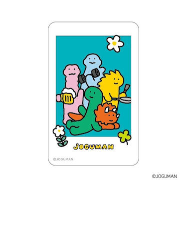 【当商品送料無料】JOGUMAN グッズ 通販 ジョグマン ステッカー まじかる百貨店ステッカー 4947864071837 JOGUMAN02