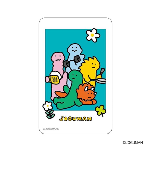 【当商品送料無料】JOGUMAN グッズ 通販 ジョグマン ステッカー まじかる百貨店ステッカー 4947864071837 JOGUMAN02