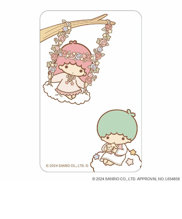 【当商品送料無料】サンリオ キキララ グッズ 通販 リトルツインスターズ クリアカード まじかる百貨店クリアカード 4947864052669