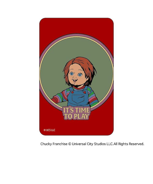 【当商品送料無料】チャッキー グッズ 通販 CHUCKY ステッカー まじかる百貨店ステッカー 4947864075323 チャッキー01