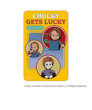 【当商品送料無料】チャッキー グッズ 通販 CHUCKY ステッカー まじかる百貨店ステッカー 4947864075330 チャッキー02