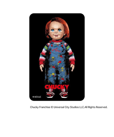 【当商品送料無料】チャッキー グッズ 通販 CHUCKY ステッカー まじかる百貨店ステッカー 4947864075347 チャッキー03