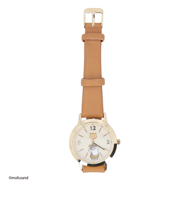 【当商品送料無料】モフサンド 腕時計 通販 リストウォッチ レザーウォッチ キッズ ウォッチ レディースウォッチ 時計 レザーベルト 合皮 女の子