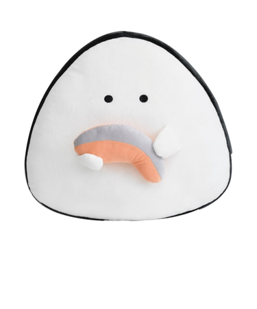 【当商品送料無料】ぎゅっとおにぎりさん クッション 大きい 通販 アームレスト 腰当て 枕 まくら ぬいぐるみ マスコット 人形 お昼寝クッション
