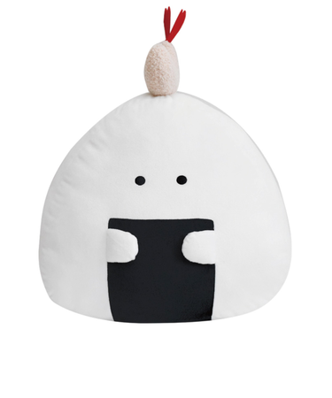 【当商品送料無料】ぎゅっとおにぎりさん クッション 大きい 通販 アームレスト 腰当て 枕 まくら ぬいぐるみ マスコット 人形 お昼寝クッション