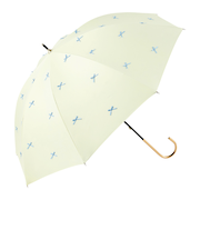 【当商品送料無料】because ビコーズ 傘 晴雨兼用 通販 長傘 晴雨兼用傘 晴雨兼用長傘 完全遮光100％ UVカット 50cm 手開き 雨傘