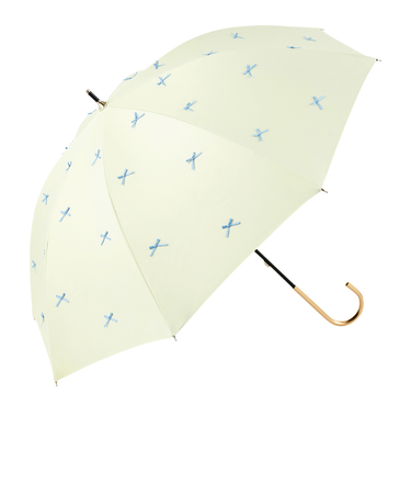 【当商品送料無料】because ビコーズ 傘 晴雨兼用 通販 長傘 晴雨兼用傘 晴雨兼用長傘 完全遮光100％ UVカット 50cm 手開き 雨傘