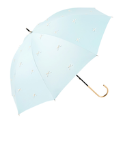 【当商品送料無料】because ビコーズ 傘 晴雨兼用 通販 長傘 晴雨兼用傘 晴雨兼用長傘 完全遮光100％ UVカット 50cm 手開き 雨傘