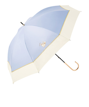 【当商品送料無料】because ビコーズ 傘 晴雨兼用 通販 長傘 晴雨兼用傘 晴雨兼用長傘 完全遮光100％ UVカット 50cm 手開き 雨傘