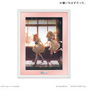 【当商品送料無料】ホロライブ グッズ 通販 ハニーワークス 複製原画 hololive 複製 原画 レプリカ 複製画 A3サイズ コンセプトアート