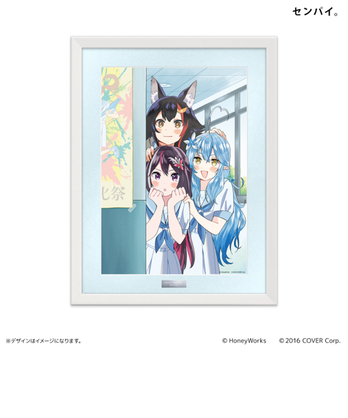 【当商品送料無料】ホロライブ グッズ 通販 ハニーワークス 複製原画 hololive 複製 原画 レプリカ 複製画 A3サイズ コンセプトアート