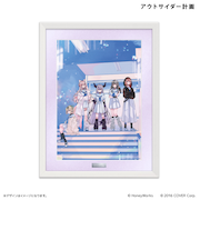 【当商品送料無料】ホロライブ グッズ 通販 ハニーワークス 複製原画 hololive 複製 原画 レプリカ 複製画 A3サイズ コンセプトアート