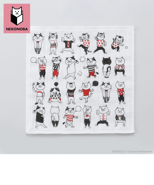 【当商品送料無料】NEKONOBA グッズ 通販 日本製 かや生地 ふきん 布巾 蚊帳生地ふきん 蚊帳生地布巾 手拭き おてふき 台拭き 台ふきん