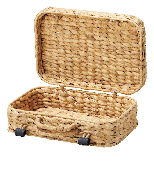 【当商品送料無料】バスケット ピクニック 通販 Ｓサイズ ピクニックバスケット カゴバスケット カゴバッグ ウォーターヒヤシンスバスケット トランク