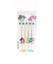 【当商品送料無料】マルライナー 5色セット サンリオキャラクターズ 通販 蛍光ペン マーカーペン 蛍光マーカー 5色 カラーペン 色ペンセット ペン