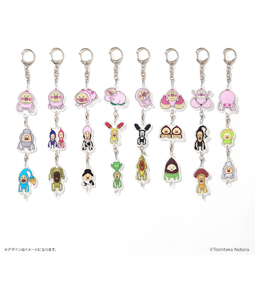 【当商品送料無料】こびとづかん グッズ 通販 こびとずかん キーホルダー アクリルキーホルダー キーチャーム キーリング アクキー キャラクター