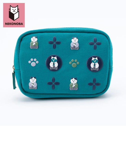 【当商品送料無料】NEKONOBA グッズ 通販 ネコノバ ポーチ 小さめ コスメポーチ 化粧ポーチ 小物入れ メイクポーチ 小物ポーチ ファスナー