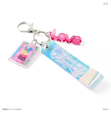 【当商品送料無料】ラブandベリー グッズ 通販 オシャレ魔女ラブandベリー キーホルダー アクリルキーホルダー キーリング キーチャーム