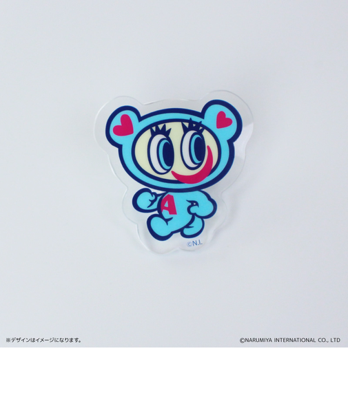 【当商品送料無料】ナルミヤキャラクターズ グッズ 通販 エンジェルブルー ナルミヤ NARUMIYA クリップ アクリルクリップ ダイカットクリップ