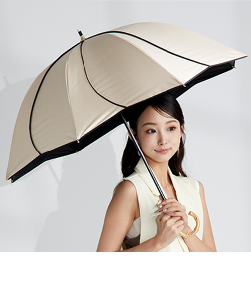 【当商品送料無料】キザワ 日傘 ショート丈 通販 KIZAWA M55HB081API 長傘 ショート丈日傘 傘 ショート かさ カサ icolon