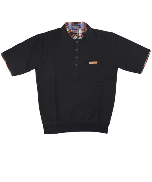 【当商品送料無料】トレーナー メンズ 通販 半袖トレーナー 衿トレーナー 半袖 男性 紳士 トップス カジュアル シンプル 無地 おしゃれ 重ね着風