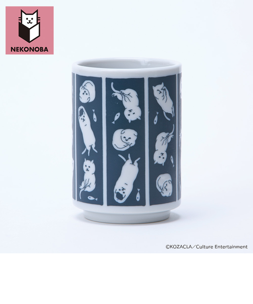 【当商品送料無料】NEKONOBA グッズ 通販 日本製 美濃焼 湯呑み ネコノバ 湯のみ キャラクター 湯呑み茶碗 湯飲み 湯呑 猫 食洗機対応